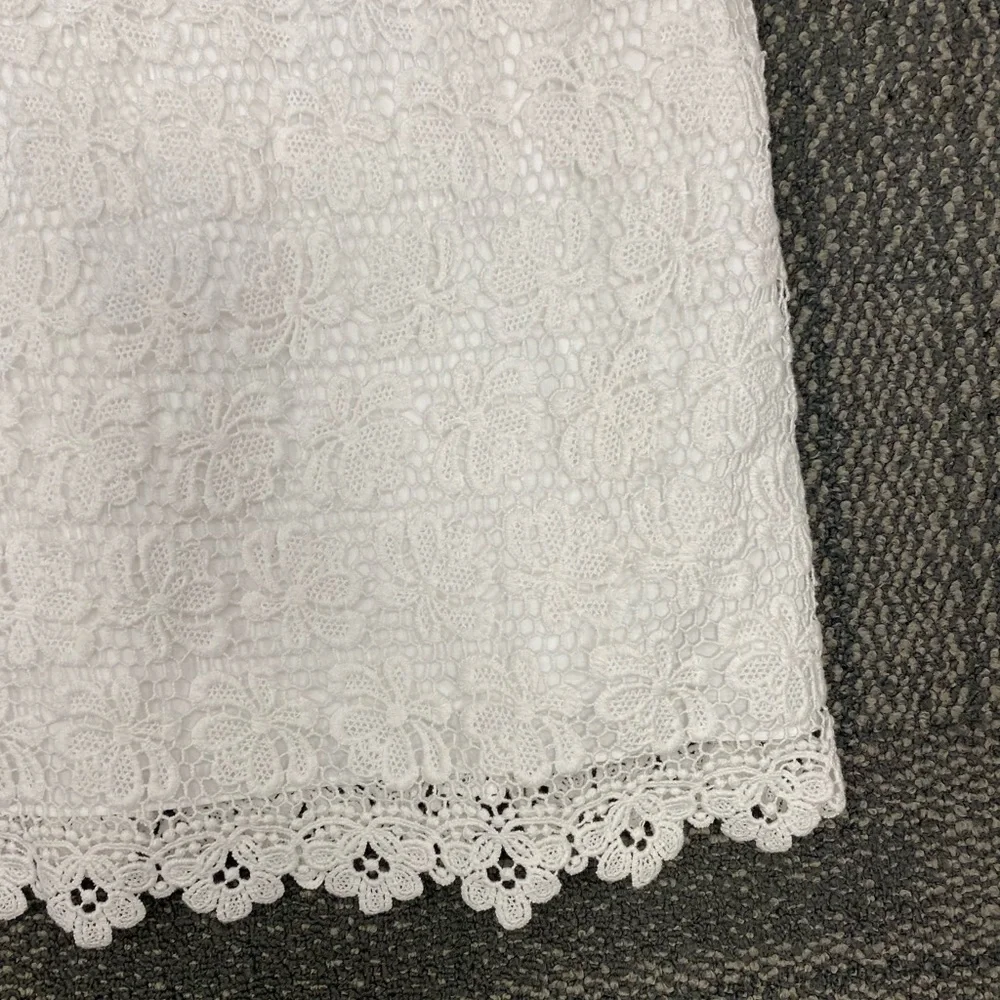Lilly Pulitzer White Bumblebee Lace Larter Strapless Dress - Picture 5 of 12